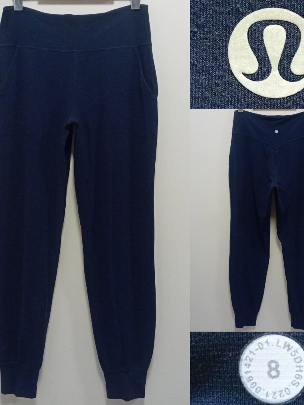 Lululemon Align Jogger High-Rise Full Length True Navy Blue Nulu 8 Medium